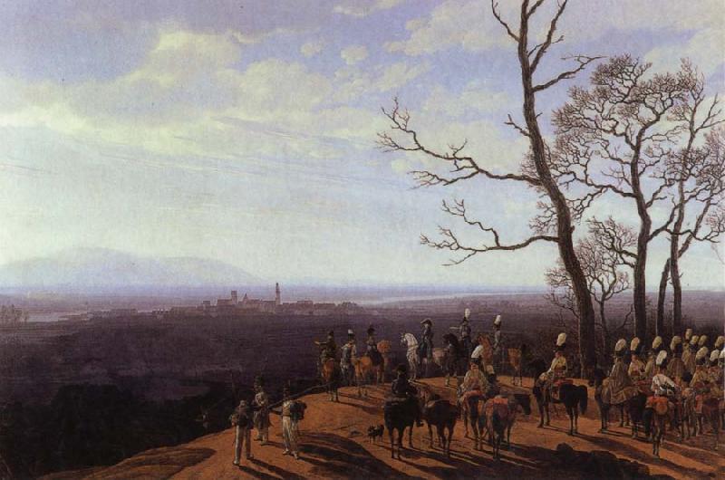 Wilhelm von Kobell The Siege of Kosel France oil painting art